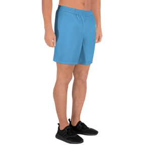 Men's Recycled Athletic Shorts - Ocean Blue