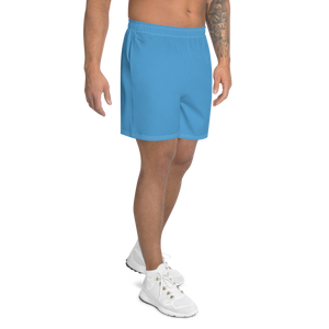 Men's Recycled Athletic Shorts - Ocean Blue