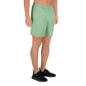 Men's Recycled Athletic Shorts - Palm Green