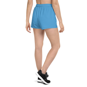 Pantalones cortos deportivos para mujer - Azul océano