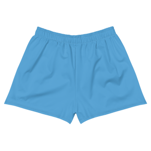 Pantalones cortos deportivos para mujer - Azul océano