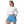 Pantalones cortos deportivos para mujer - Azul océano
