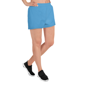 Pantalones cortos deportivos para mujer - Azul océano
