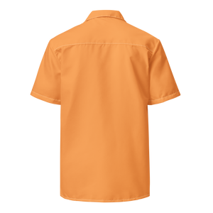Mens button shirt - Sunshine Orange