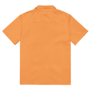 Mens button shirt - Sunshine Orange