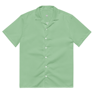 Mens button shirt - Palm Green