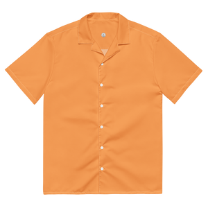 Mens button shirt - Sunshine Orange