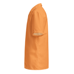 Mens button shirt - Sunshine Orange