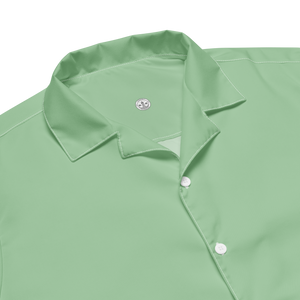 Mens button shirt - Palm Green
