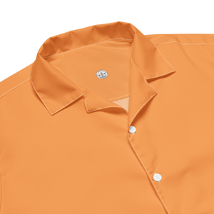 Mens button shirt - Sunshine Orange