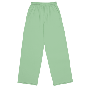 Weite Damenhose - Palmengrün