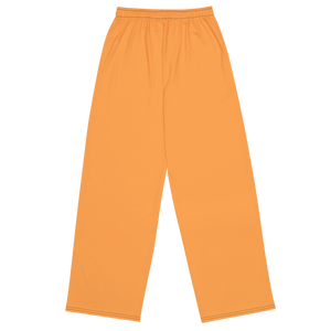 Womens wide-leg pants - Sunshine Orange