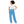 Weite Damenhose - Ozeanblau
