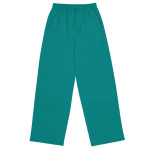 Pantalones anchos para mujer - Seaside Teal