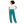 Pantalones anchos para mujer - Seaside Teal