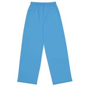 Pantalones anchos para hombre - Azul océano