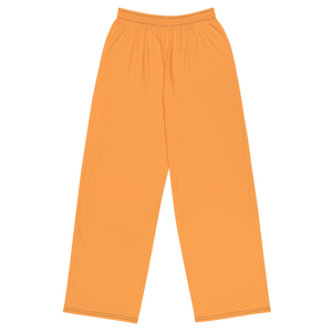 Womens wide-leg pants - Sunshine Orange