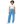 Weite Damenhose - Ozeanblau