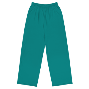 Pantalones anchos para mujer - Seaside Teal