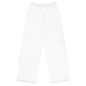 Mens wide-leg pants - Seashell White