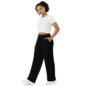 Pantalones anchos para mujer - Harbor Black