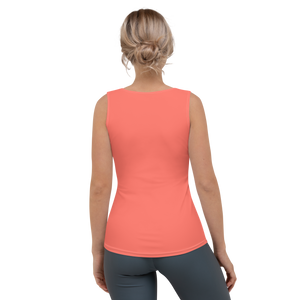 Damen Tanktop - Korallenrot