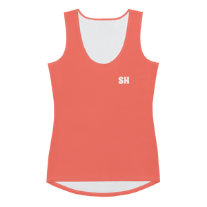 Damen Tanktop - Korallenrot