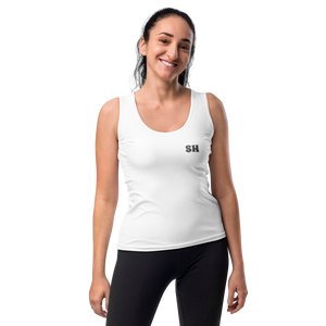 Tanktop für Damen - Muschelweiß