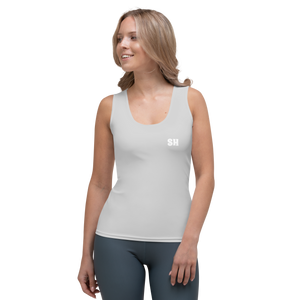 Damen Tanktop - Wolkengrau