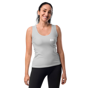 Damen Tanktop - Wolkengrau