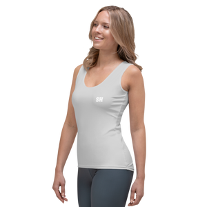 Damen Tanktop - Wolkengrau