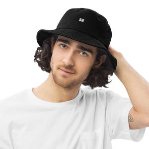 Denim bucket hat