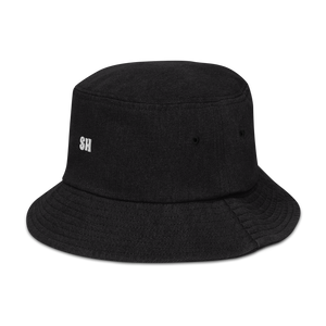 Denim bucket hat