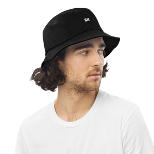 Denim bucket hat