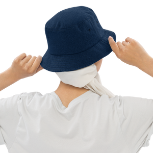 Denim bucket hat