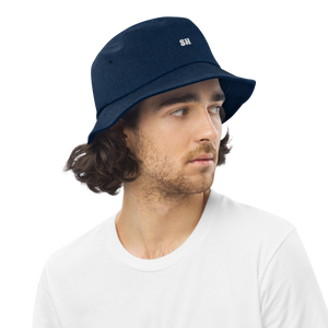Denim bucket hat