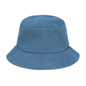 Denim bucket hat