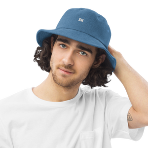 Denim bucket hat