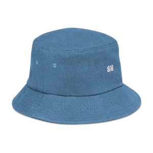 Denim bucket hat