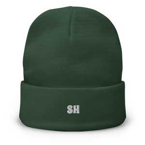 Embroidered Beanie