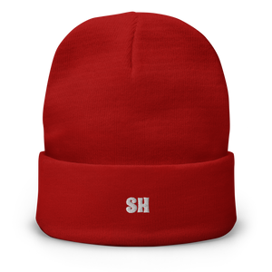 Embroidered Beanie