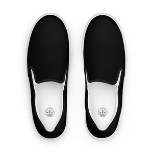 Zapatos de lona sin cordones para hombre - Harbor Black