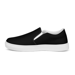 Zapatos de lona sin cordones para hombre - Harbor Black