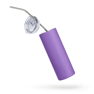 Stainless steel tumbler - Coastal Purple
