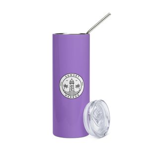 Stainless steel tumbler - Coastal Purple