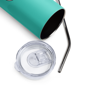 Stainless steel tumbler - Lagoon Turquoise