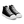 Hohe Segeltuchschuhe für Damen - Harbor Black