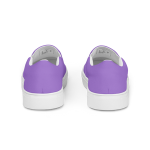 Zapatos de lona sin cordones para mujer - Coastal Purple