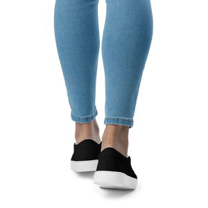 Women’s slip-on canvas shoes - Harbor Black