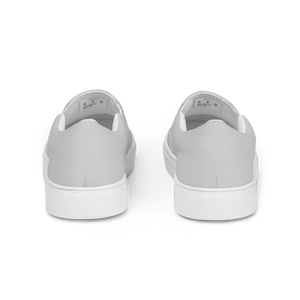 Zapatos de lona sin cordones para mujer - Gris nube